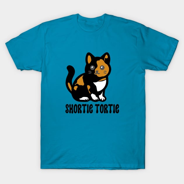 Shortie Tortie T-Shirt by KayBee Gift Shop